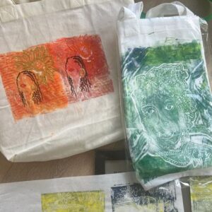 Self-Portrait Linocut Workshop